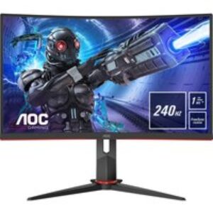 AOC C32G2ZE/BK Full HD 31.5" Curved WLED Gaming Monitor - Black