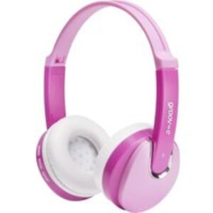 GROOV-E KIDZ Wireless Bluetooth Kids Headphones - Pink