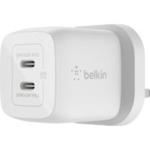 BELKIN WCH011myWH 45 W Dual USB Type-C Wall Charger