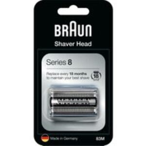 BRAUN Series 8 Electric 83M Shaver Head Replacement - Silver