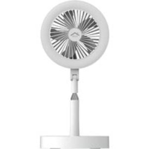 GEOSMART PRO AirLit Smart Pedestal Fan with Beauty Mirror - White