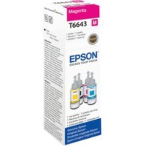 EPSON T6643 Magenta Ecotank Ink Bottle - 70 ml