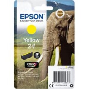 Epson 24 Elephant Yellow Ink Cartridge