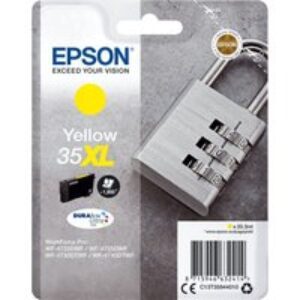 Epson 35 Padlock XL Yellow Ink Cartridge