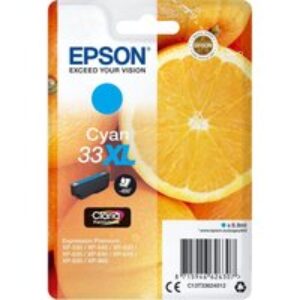 EPSON No. 33 Oranges XL Cyan Ink Cartridge