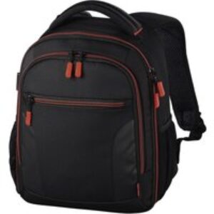 HAMA Miami 150 DSLR Camera Backpack - Black & Red
