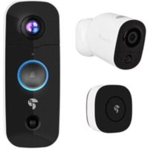 TOUCAN B200WOC Wireless Video Doorbell with Chime & Full HD 1080p WiFi Security Camera Bundle