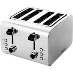 IGENIX IG3204 4-Slice Toaster - Stainless Steel
