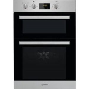 INDESIT Aria IDD 6340 IX Electric Double Oven - Stainless Steel