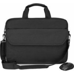 LOGIK L14BUN20 14.1" Laptop Bag & Wireless Mouse Bundle - Black