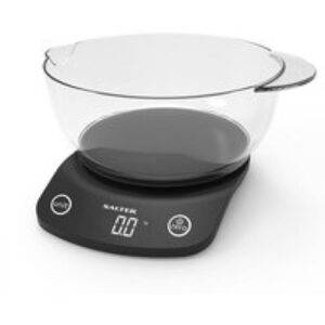 SALTER Vega 1074 BKDR Digital Kitchen Scales - Black