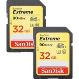 SANDISK Extreme Plus Ultra Performance Class 10 SDHC Memory Card - 32 GB