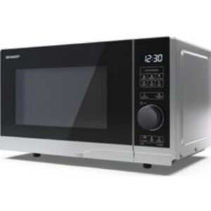 SHARP YC-PS204AU-S Solo Microwave - Silver