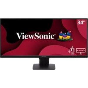 VIEWSONIC VA3456-MHDJ Wide Quad HD 34" IPS LCD Monitor - Black