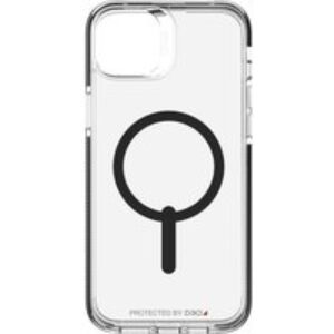 GEAR4 Santa Cruz Snap iPhone 14 Plus Case - Clear & Black