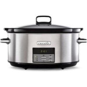 CROCK-POT CSC063 Slow Cooker - Stainless Steel