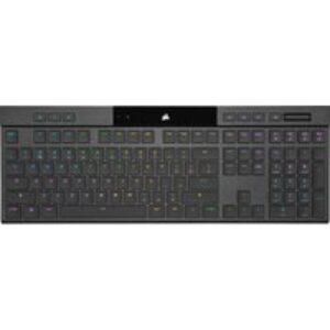 CORSAIR K100 AIR RGB Wireless Mechanical Gaming Keyboard - Black