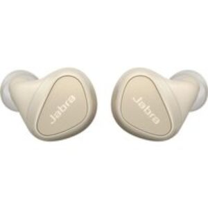 JABRA Elite 5 Wireless Bluetooth Noise-Cancelling Earbuds - Gold Beige