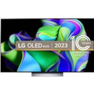 55" LG OLED55C34LA  Smart 4K Ultra HD HDR OLED TV with Amazon Alexa