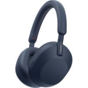 SONY WH-1000XM5 Wireless Bluetooth Noise-Cancelling Headphones - Midnight Blue