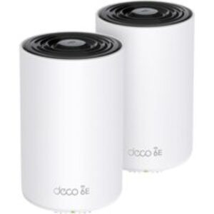 TP-LINK Deco XE75 Pro Whole Home WiFi System - Twin Pack