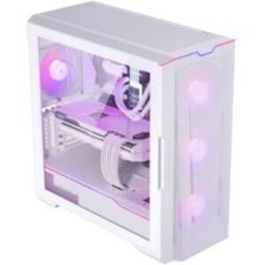 PHANTEKS Eclipse G360A E-ATX Mid Tower PC Case - White