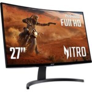 ACER Nitro ED270RS3bmiipx Full HD 27" Curved VA LCD Gaming Monitor - Black