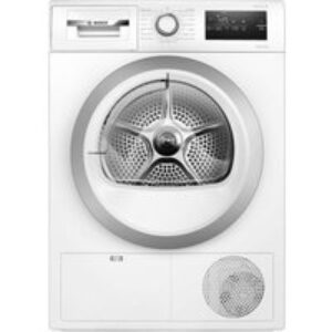 BOSCH Series 4 WTH85223GB 8 kg Heat Pump Tumble Dryer - White
