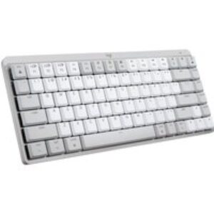 LOGITECH MX Mechanical Mini for Mac Tactile Quiet Wireless Keyboard - Pale Grey