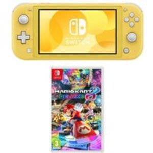 Nintendo Switch Lite & Mario Kart 8 Deluxe Bundle - Yellow