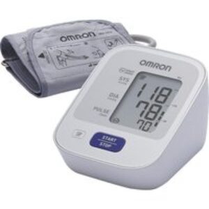 OMRON M2 Upper Arm Blood Pressure Monitor - Grey & White
