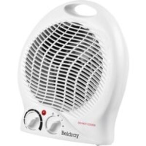 BELDRAY EH0567WK Portable Hot & Cool Fan Heater - White