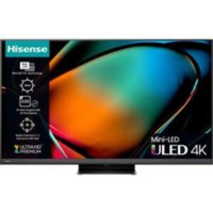 65" HISENSE 65U8KQTUK  Smart 4K Ultra HD HDR Mini-LED TV with Amazon Alexa