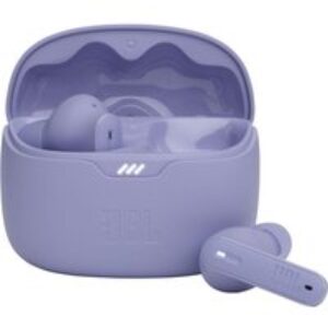 JBL Tune Beam Wireless Bluetooth Noise-Cancelling Earbuds - Purple