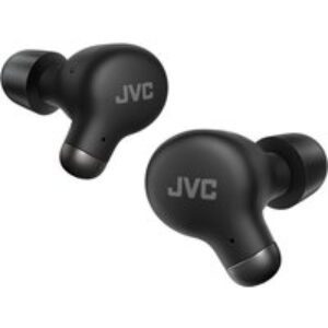 JVC Marshmallow HA-A25T Wireless Bluetooth Noise-Cancelling Earbuds - Black