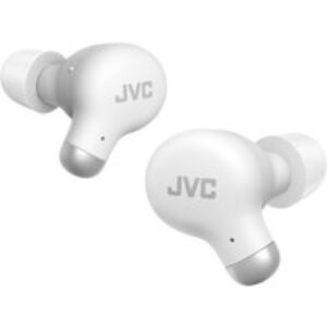 JVC Marshmallow HA-A25T Wireless Bluetooth Noise-Cancelling Earbuds - White