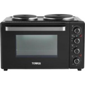 TOWER T14044 Electric Mini Oven - Black