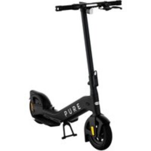 PURE ELECTRIC Pure Advance Electric Folding Scooter - Black