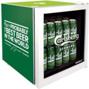 HUSKY Carlsberg HUS-HU269 Drinks Cooler - Green
