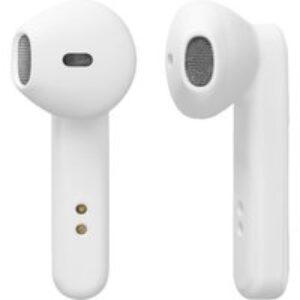 STREETZ TWS-105 True Wireless Bluetooth Earbuds - Matte White