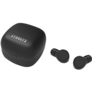 STREETZ TWS-0003 Wireless Bluetooth Earbuds - Black