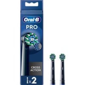 ORAL B CrossAction X-Filaments Replacement Toothbrush Head  Pack of 2