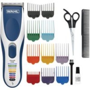 WAHL Colour Pro 9649-017 Hair Clipper - White & Blue