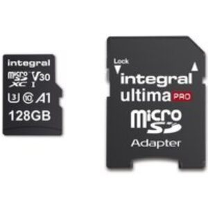 INTEGRAL V30 Class 10 microSD Memory Card - 128 GB