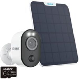 REOLINK Argus 3 Ultra 4K Ultra HD WiFi Security Camera with Solar Panel - White