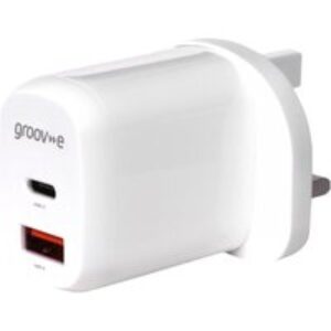 GROOV-E GVMA105WE 20 W USB Type-C & USB Charger