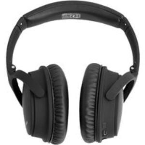 STREETZ HL-BT404 Wireless Bluetooth Noise-Cancelling Headphones - Black