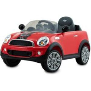 ROLLPLAY Mini Cooper S Roadster 6 Volt Kids' Electric Ride-On Car - Red