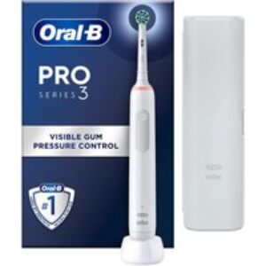 ORAL B Pro 3 3500 Electric Toothbrush - White