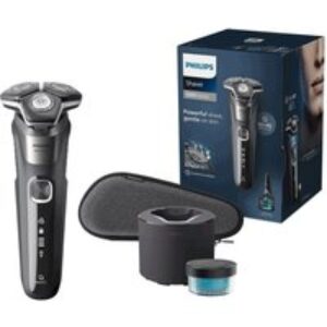 PHILIPS Series 5000 S5887/50 Wet & Dry Rotary Shaver - Carbon Grey